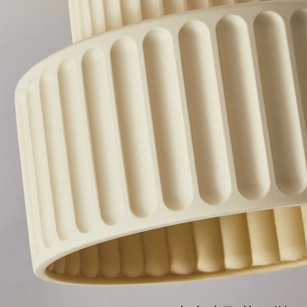 Cream Style Resin Bowl Flush Mount Ceiling Light K159