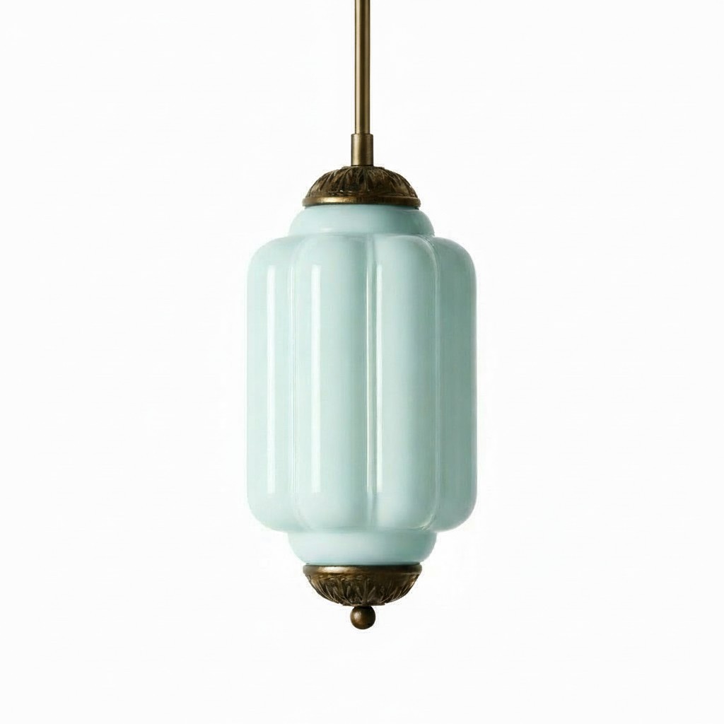 Eloise Simple Glass Irregular Lantern Pendant Lamp K836
