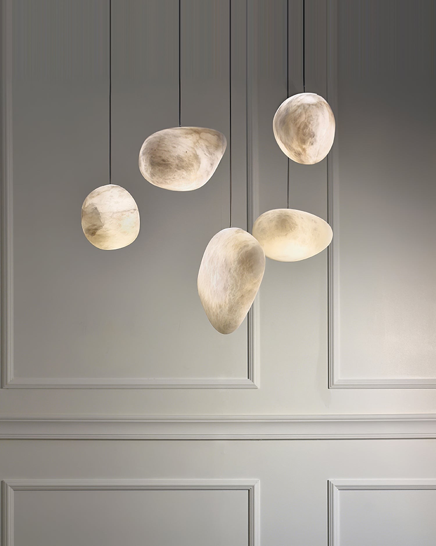 Pebbles Alabaster Pendant Lamp K584