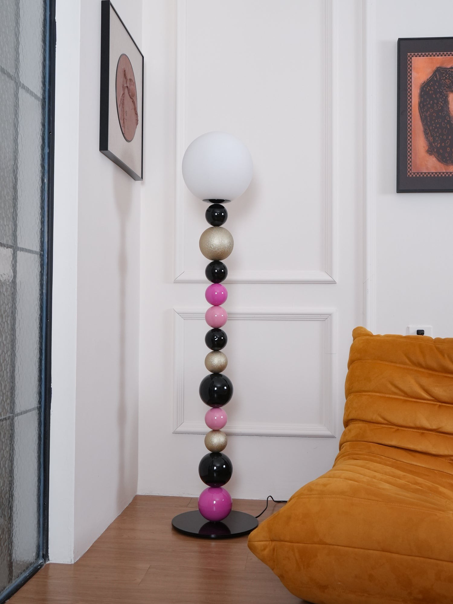Modern Gourd Ball Floor Lamp K720