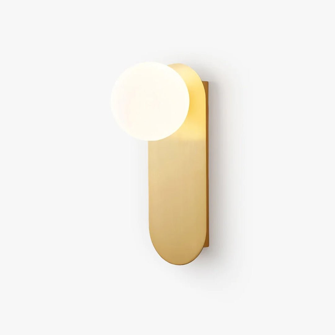 Modern Glass Base Sconce K383