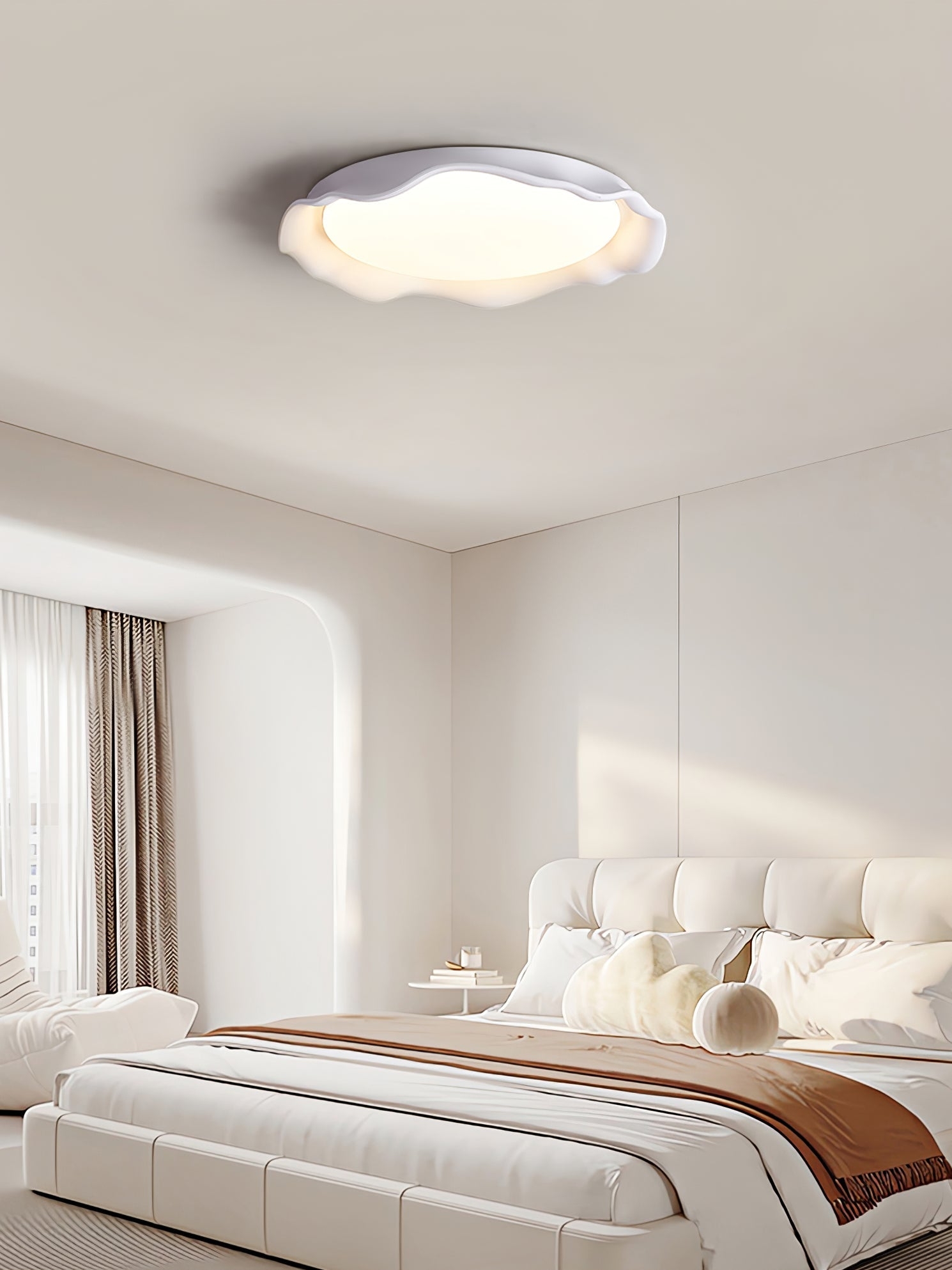 Aera Microcement Ceiling Light D380