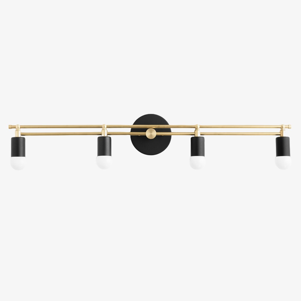 Mobilux Line Modern Vanity Light - Bathroom Wall Fixture in Art Deco Style K1487