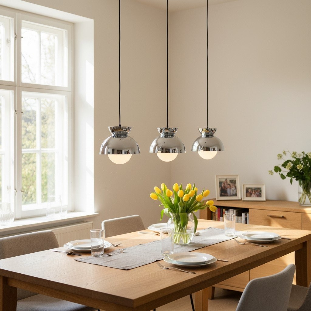 Aurelia Modern Dome Pendant Light - Sculptural Nordic Design K1719