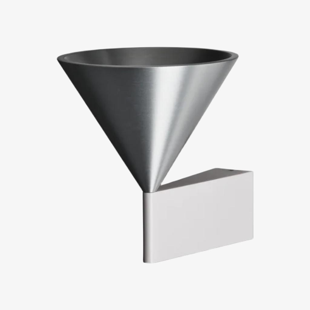 Metorq Geometric Metal Wall Sconce - Contemporary Wall Light for Living Room K2344