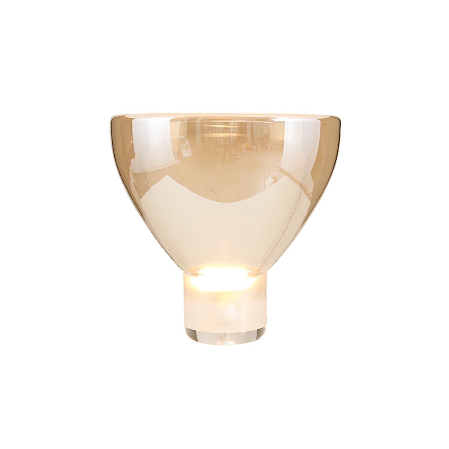 Nordic Simple Modern Luxury Glass Table Lamp For Study Room K220