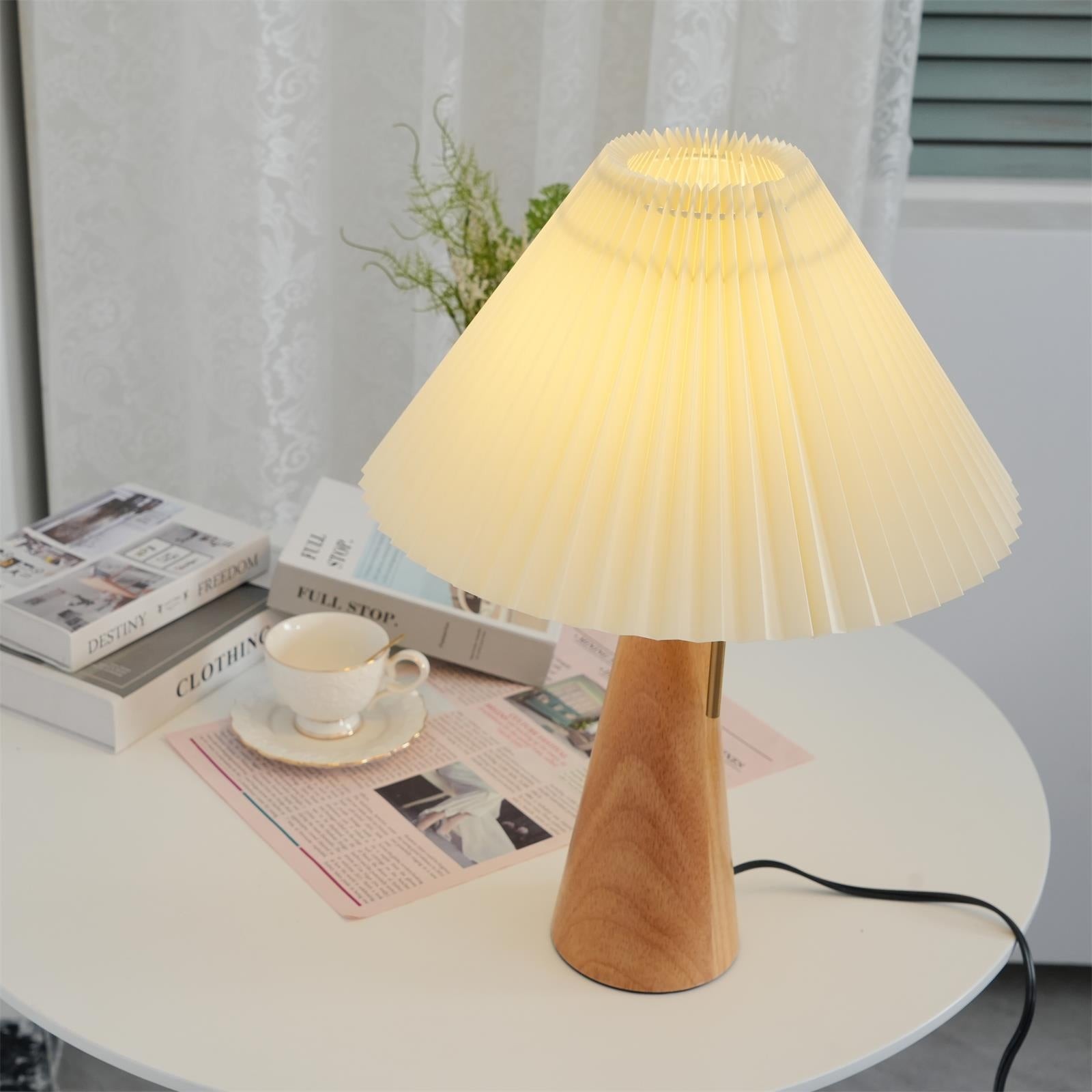 Fashion Vintage Wood Table Lamp K424