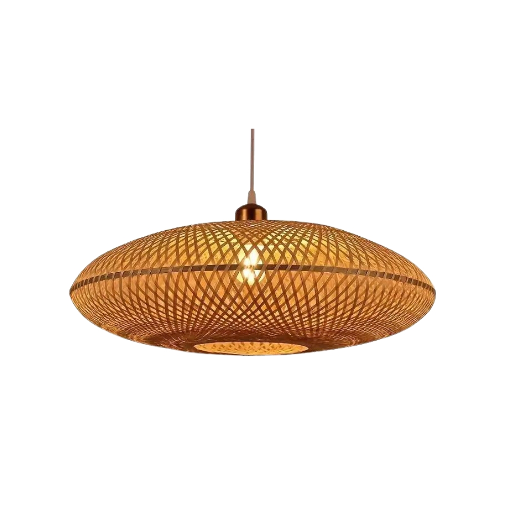 Treasure of the Dawn Bamboo Rattan Pendant Light D899