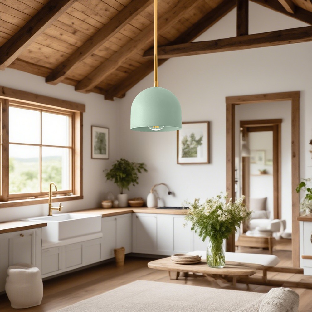Modern Macaron Dome Pendant Light K900