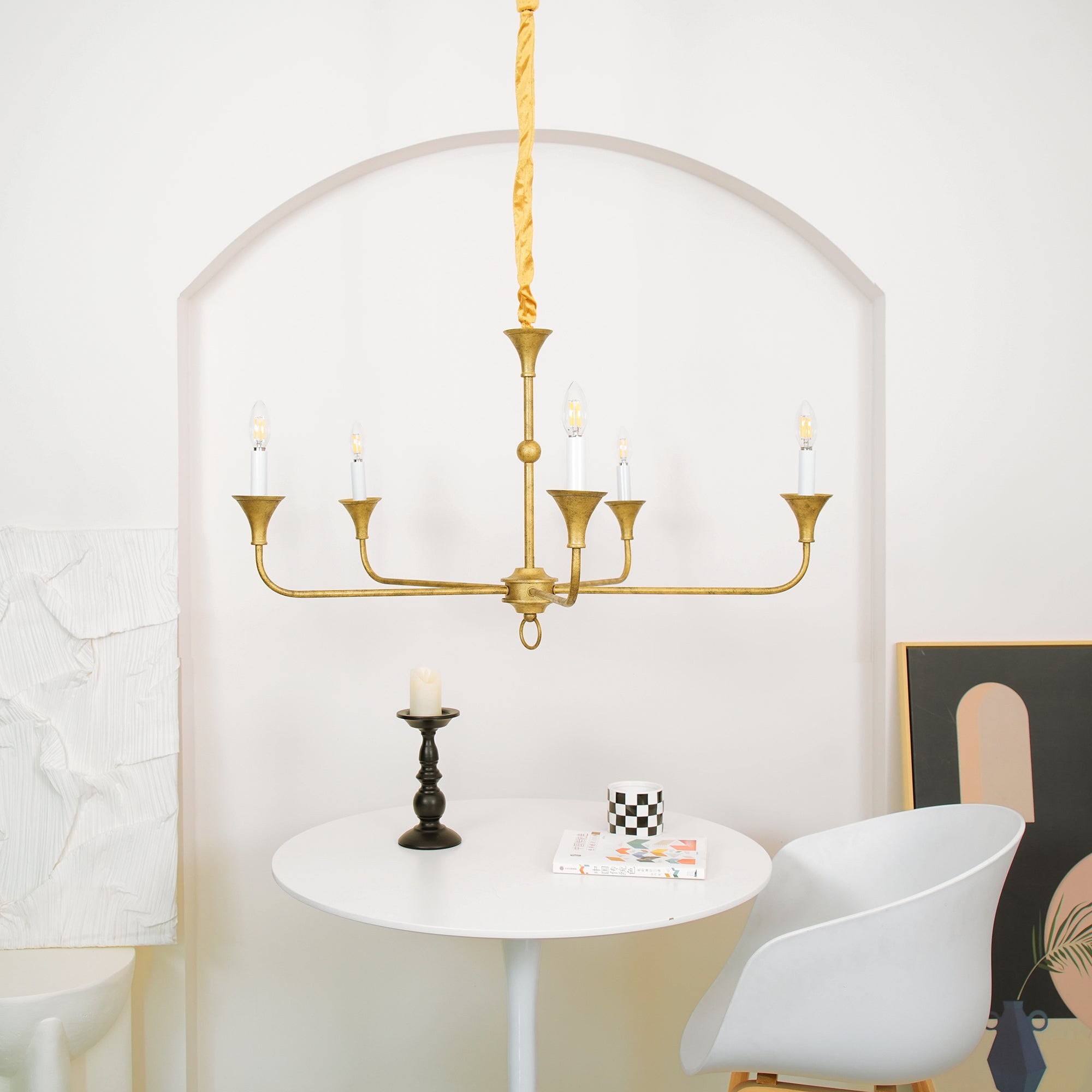 Mid Century Vintage Chandelier K548