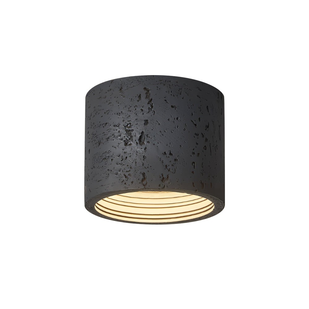 Modern Wabi-Sabi Cylindrical Ceiling Lamp K297