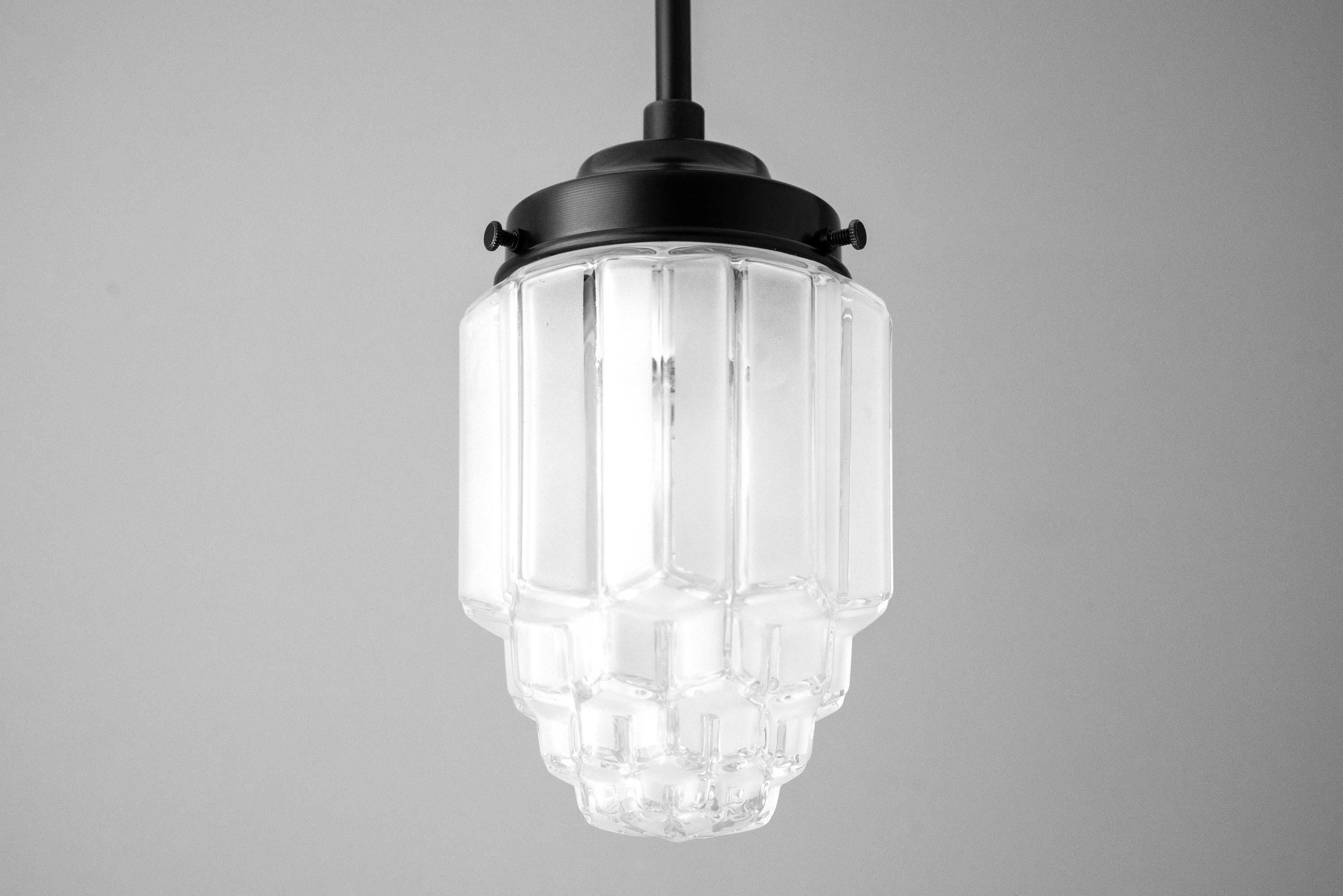 Tierlux Glass Pendant Light - Art Deco Globe Design K1525