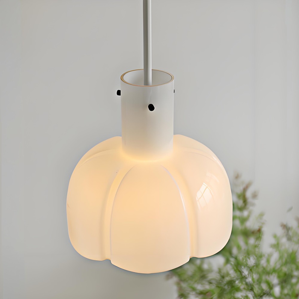 Medieval Flower Bud Glass Pendant Light K164