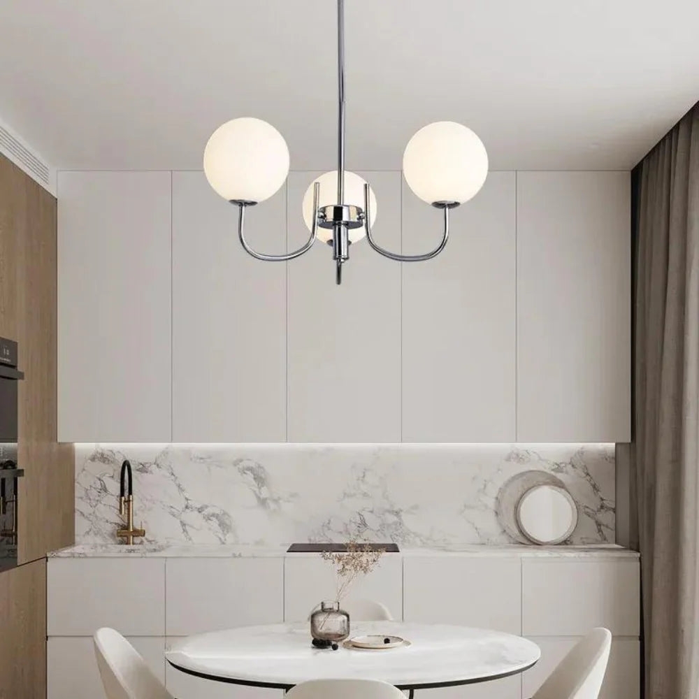 Marshmallow Modern Glass Chandelier D776