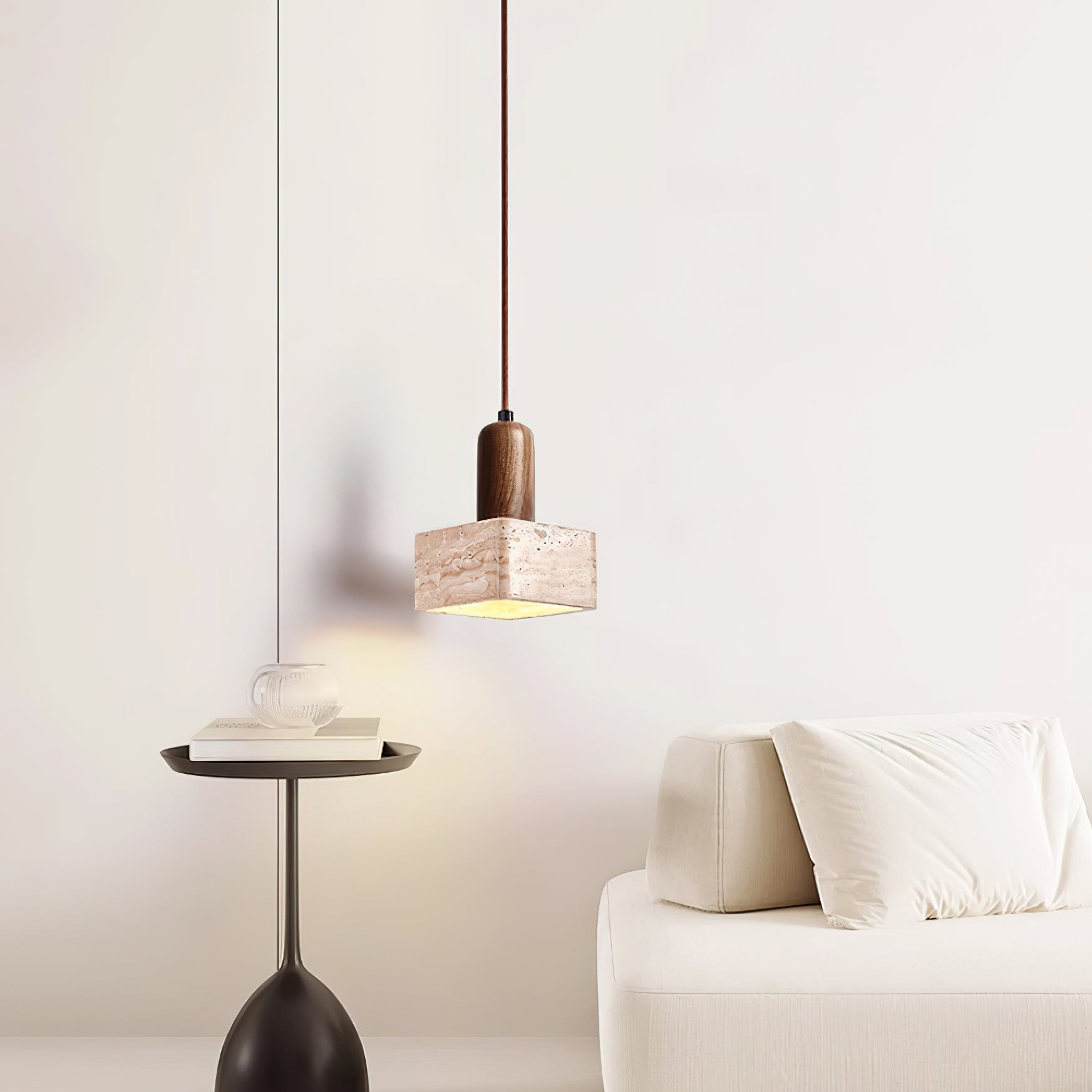Simple Elegant Square Rectangular Pendant Lamp K685