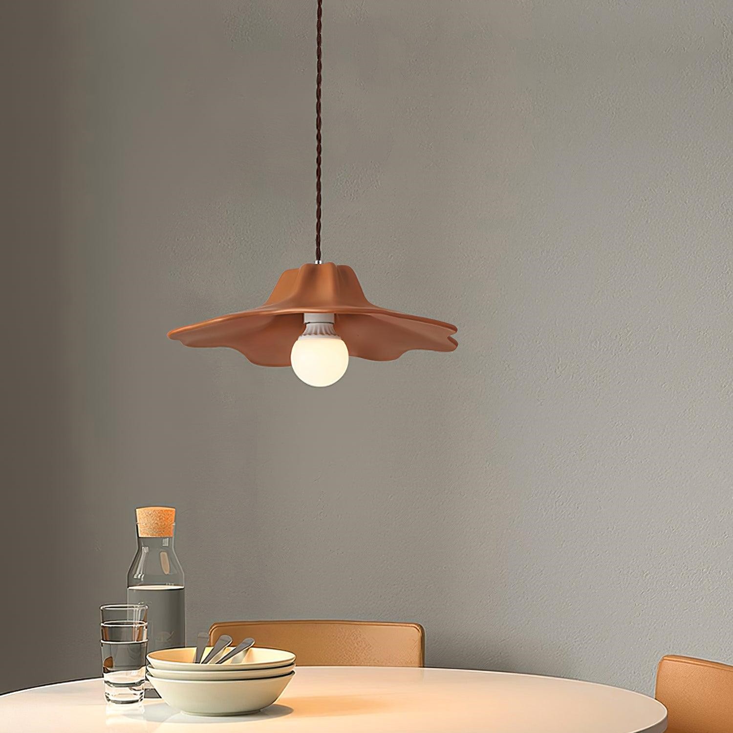 Colored Design Flower Pendant Light K150