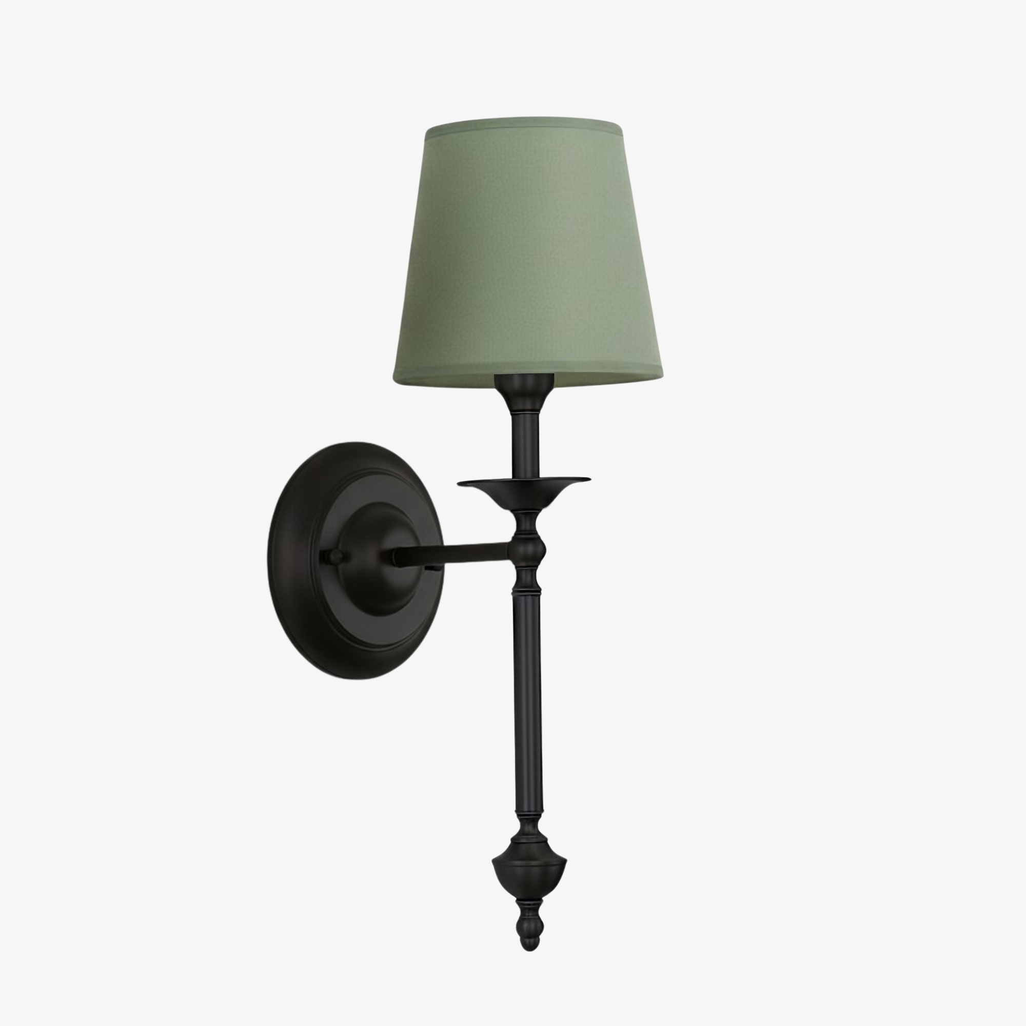 Arcuma Fabric Wall Sconce - Modern Copper Wall Light for Hallway K2353