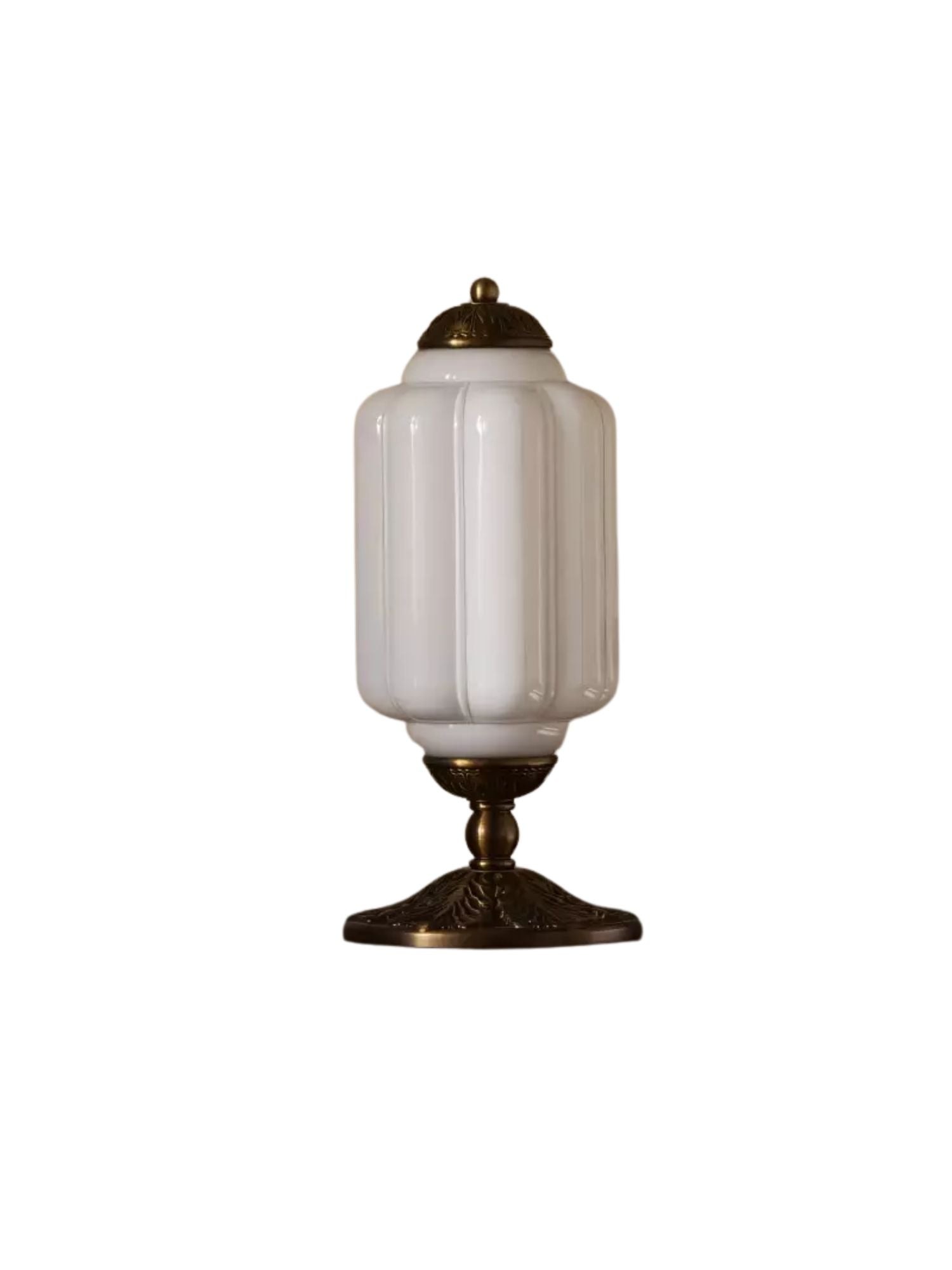 Classic Eloise Glass Table Lamp – Vintage Bedside and Ambient Lighting K885