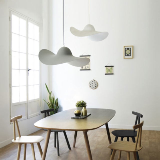 Italian Hat Straw Hat Pendant Lamp