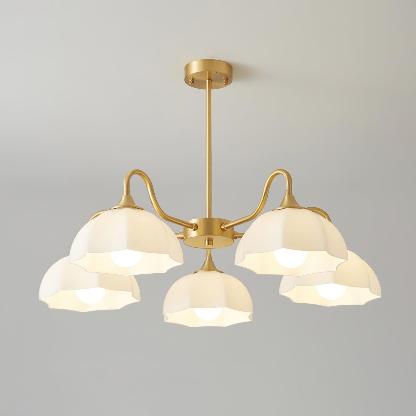 Nordic Garden Flower Glass Chandelier K758