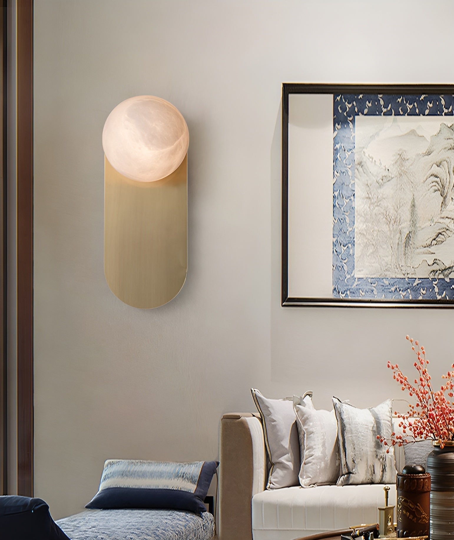 Adrion Alabaster Wall Light D374