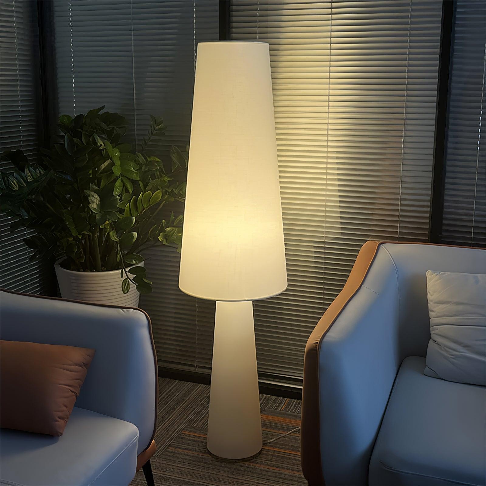 Column Fabric Floor Lamp Suitable For Living Room K328