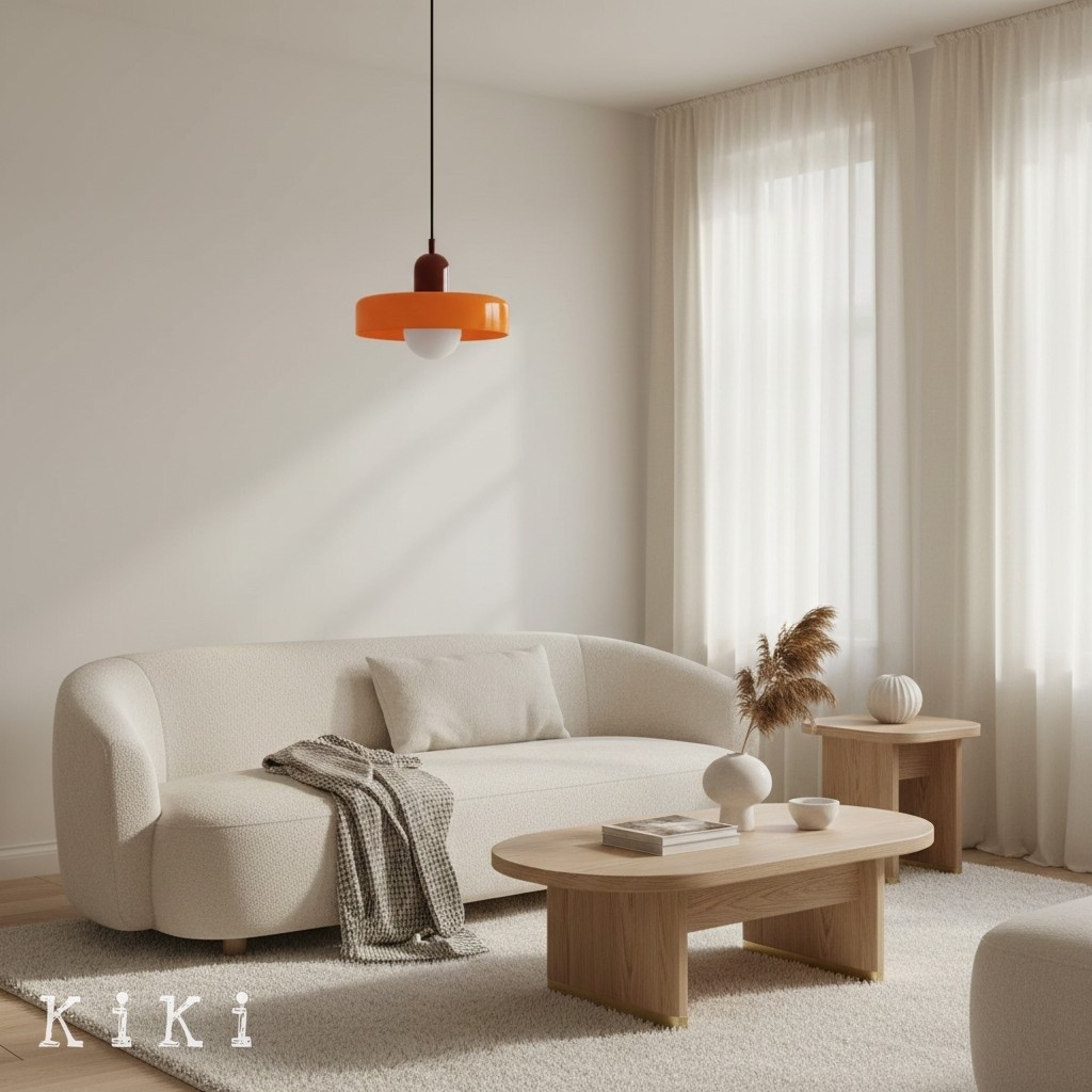 Disc Orb Pendant Light