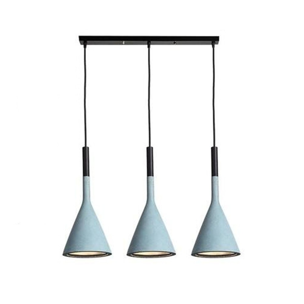 Minimalist Aplomb Pendant Light - Cement Cone Pendant Light for Kitchen Island