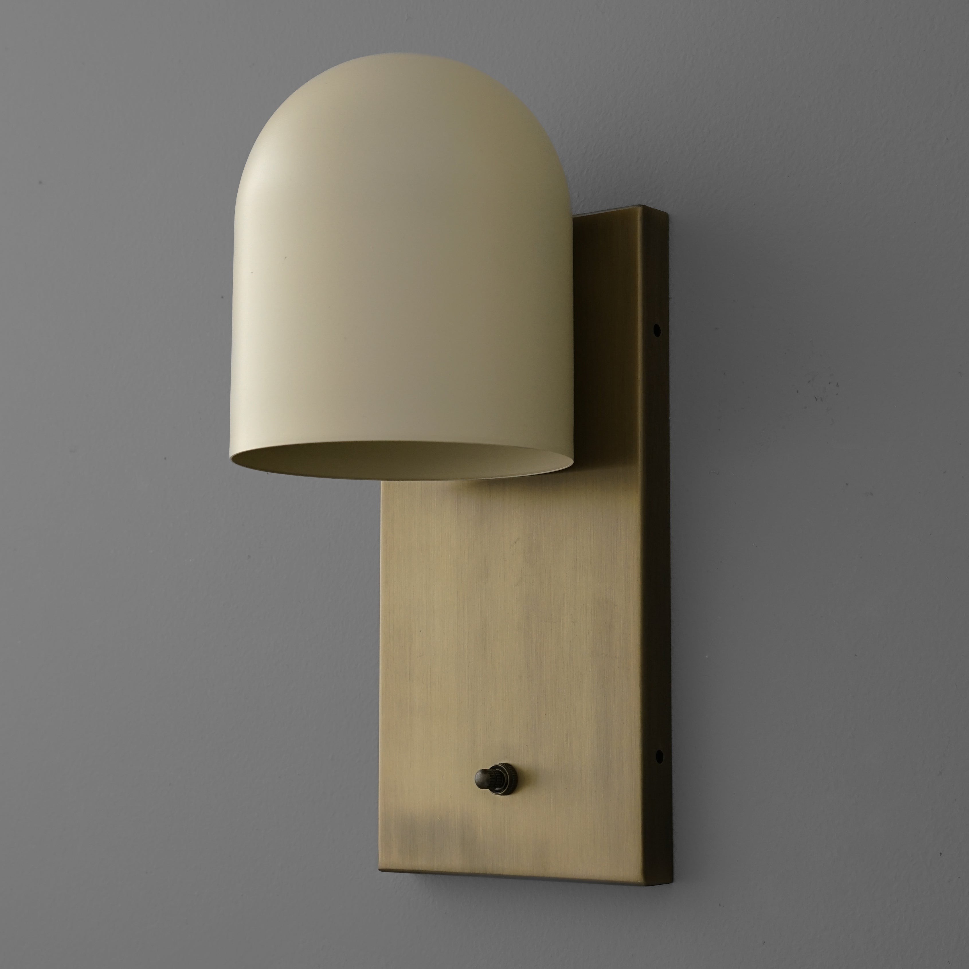 Metio Dome Elegant Wall Sconce Lighting - Classic Dome Shade Interior Fixture K1536
