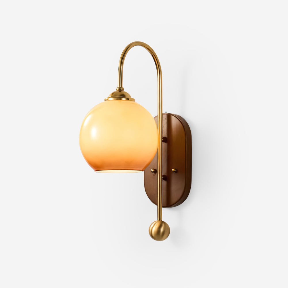 American Retro Spherical Wall Lamp K435