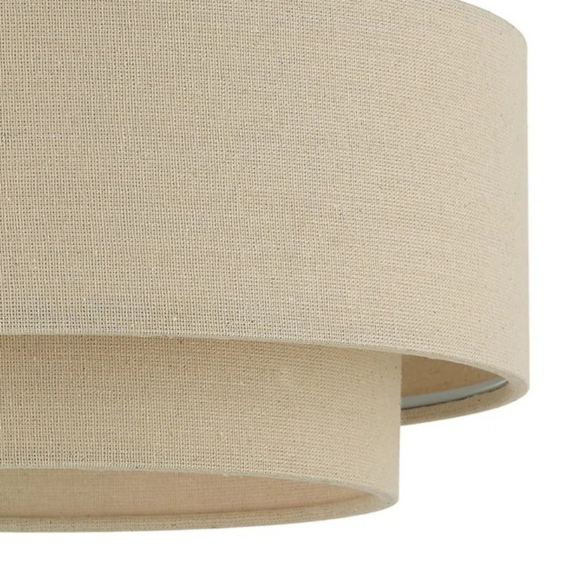 Lumeris Elegant Linen Blend Design Ceiling Light with Modern Style for Living Room K2406