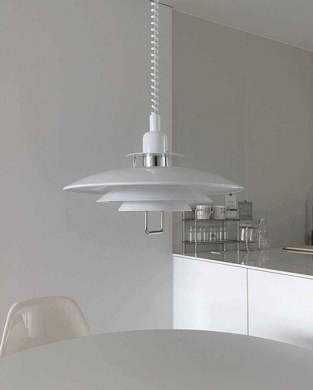 Danish Lifting UFO Pendant Lamp K606