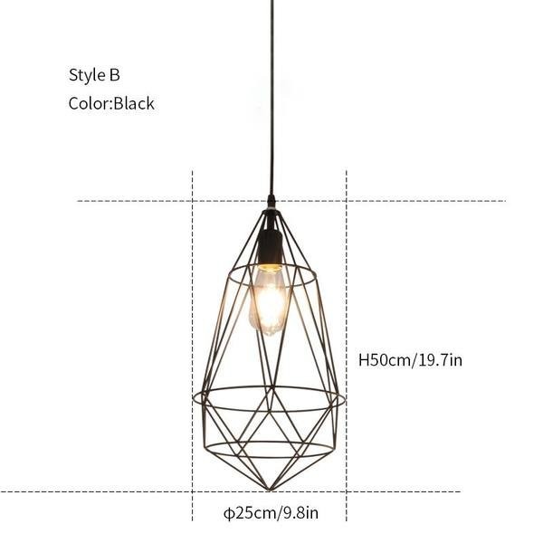 Diamond Hanging Light