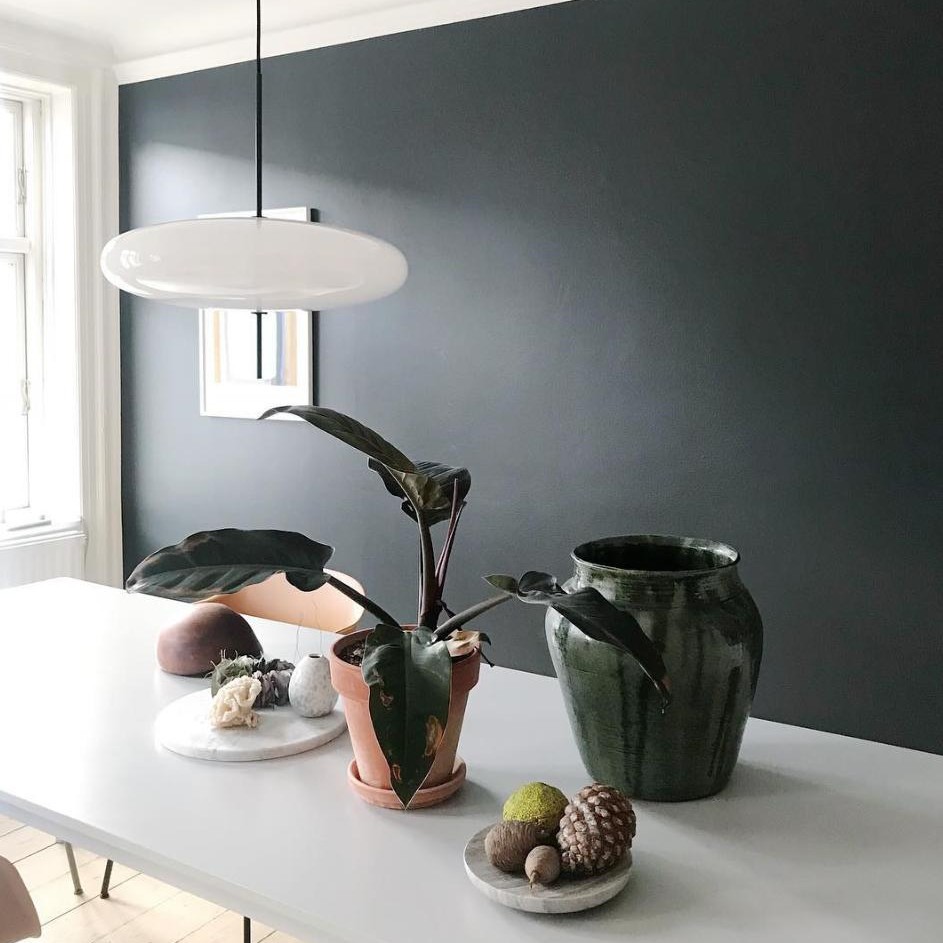 Minimalist Model 2065 Pendant Lamp - Oval Acrylic Lighting for Dining Room and Living Spaces