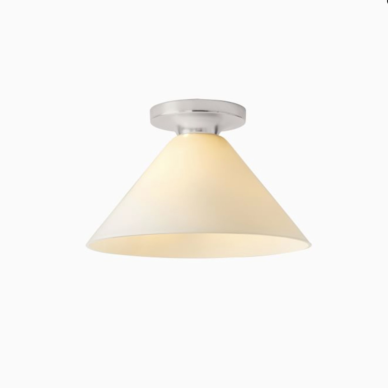 Conica Cone Flush Mount – Glass Ceiling Light for Modern Spaces K1396
