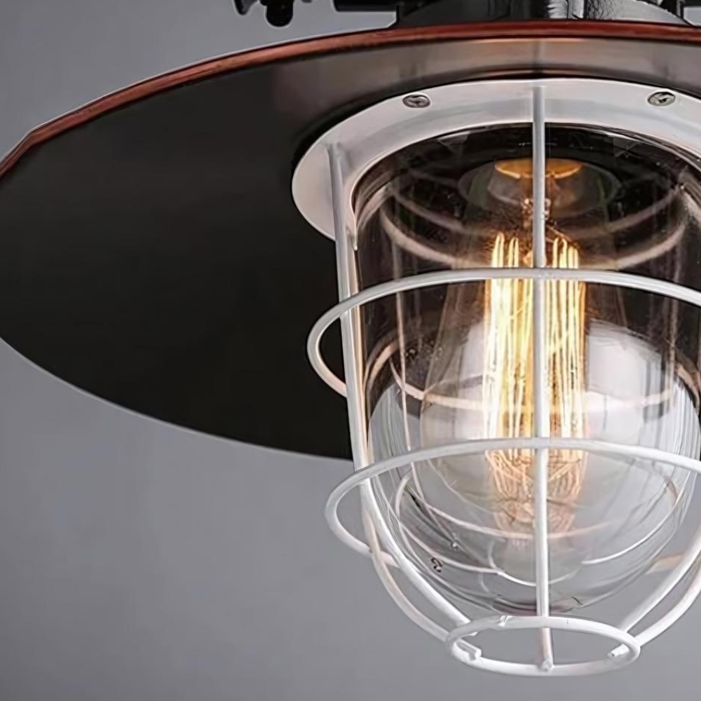 Brilliant Aluminum Industrial Pendant Lamp D814