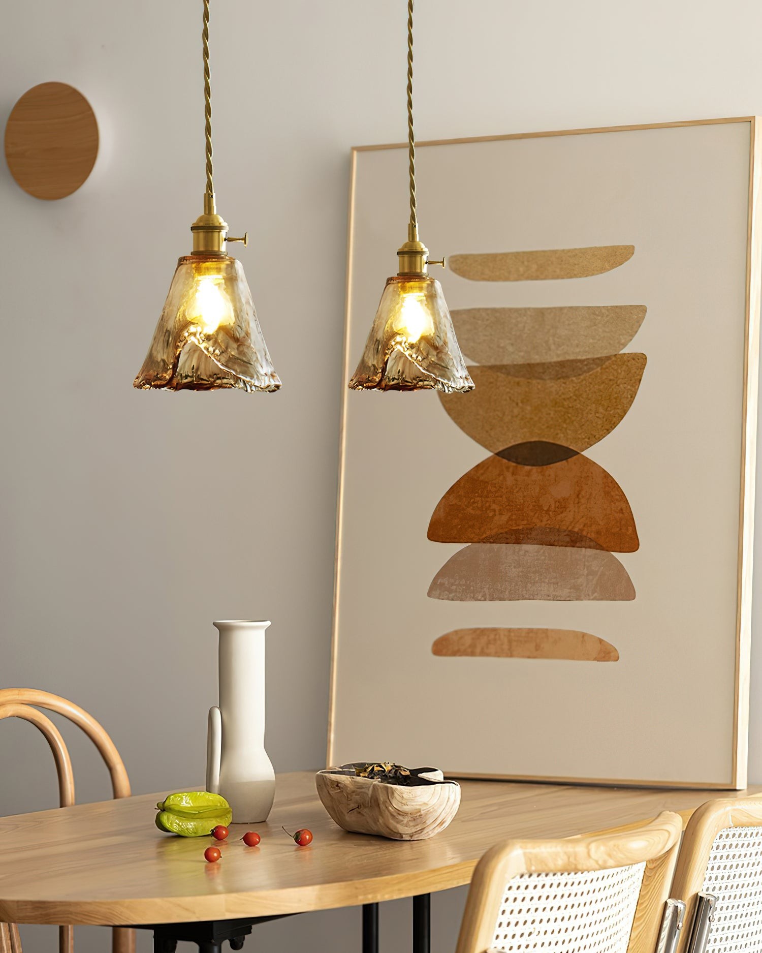 Retro Glass Pendant Lamp K622
