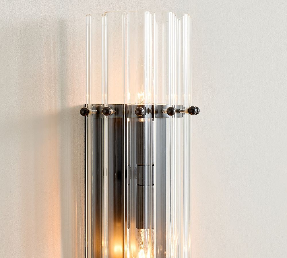 Lumora Elegant Crystal Wall Sconce - Modern Luxury Style Lamp for Hallway and Bedroom K1357