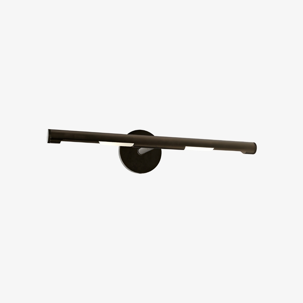 Aurix Wall Mount Art Light - Aged Finish Picture Light for Highlighting Canvases K2182