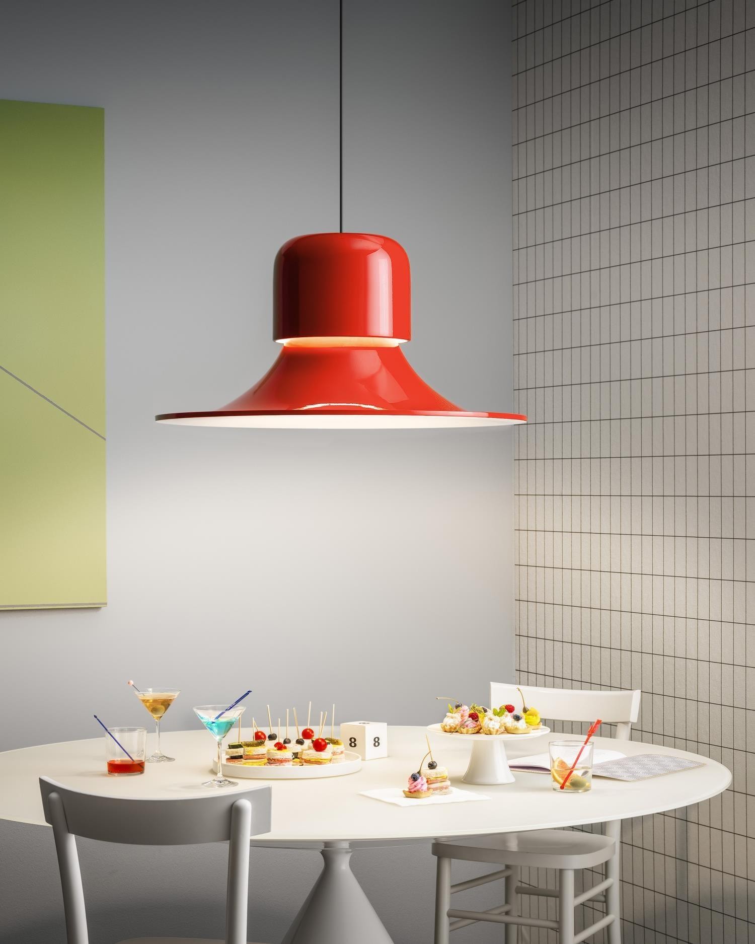 Nordic Carbon Steel LED Pendant Lamp K547