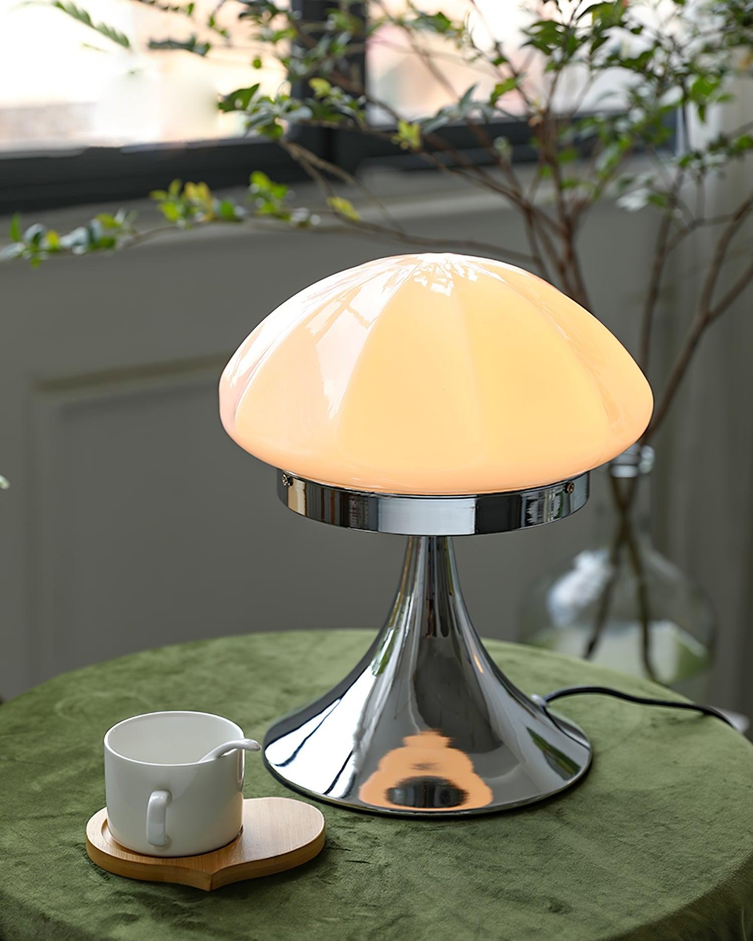 Bauhaus Glass Table Lamp For Bedroom K344