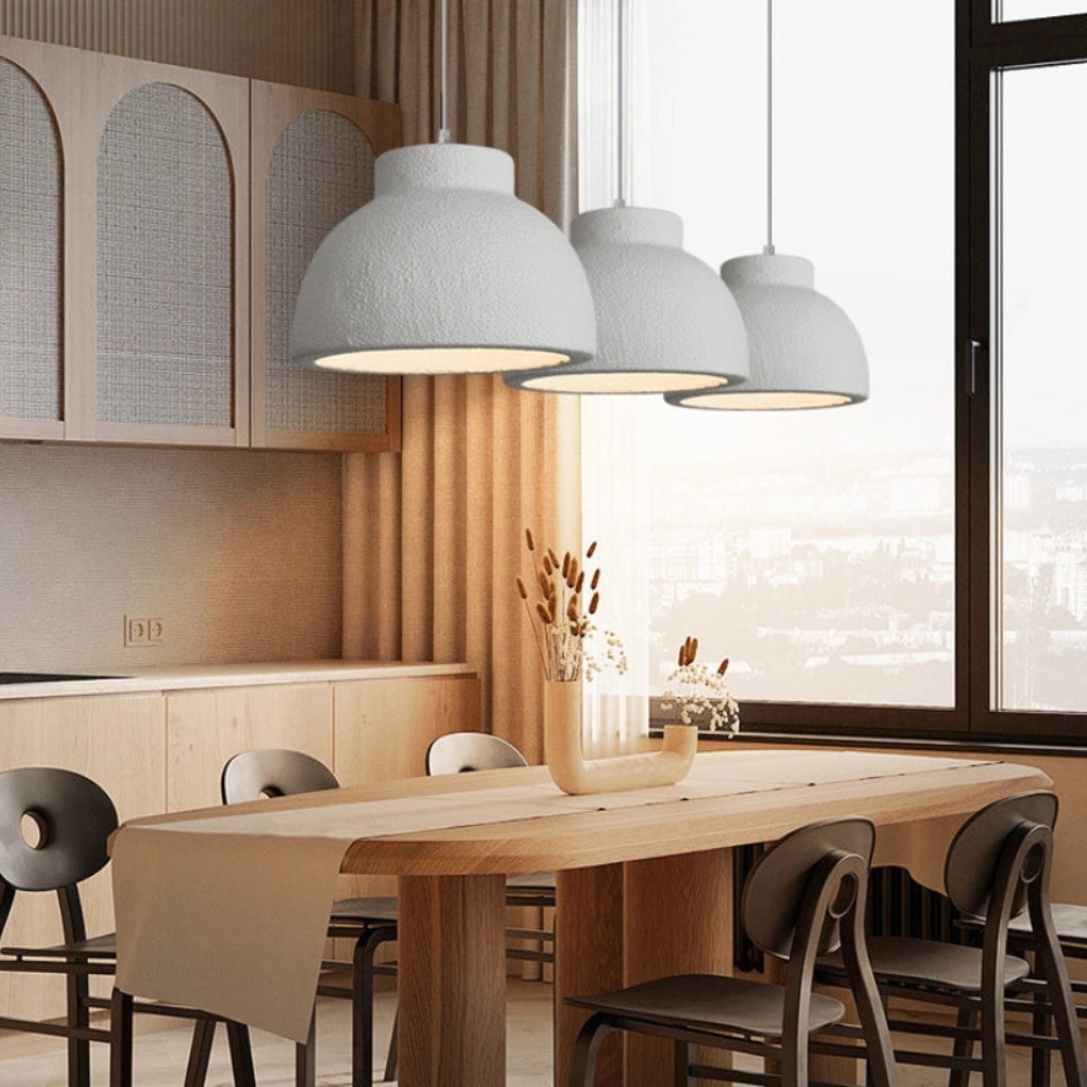 Nordic Bowl Minimalist Polystyrene Pendant Light D829