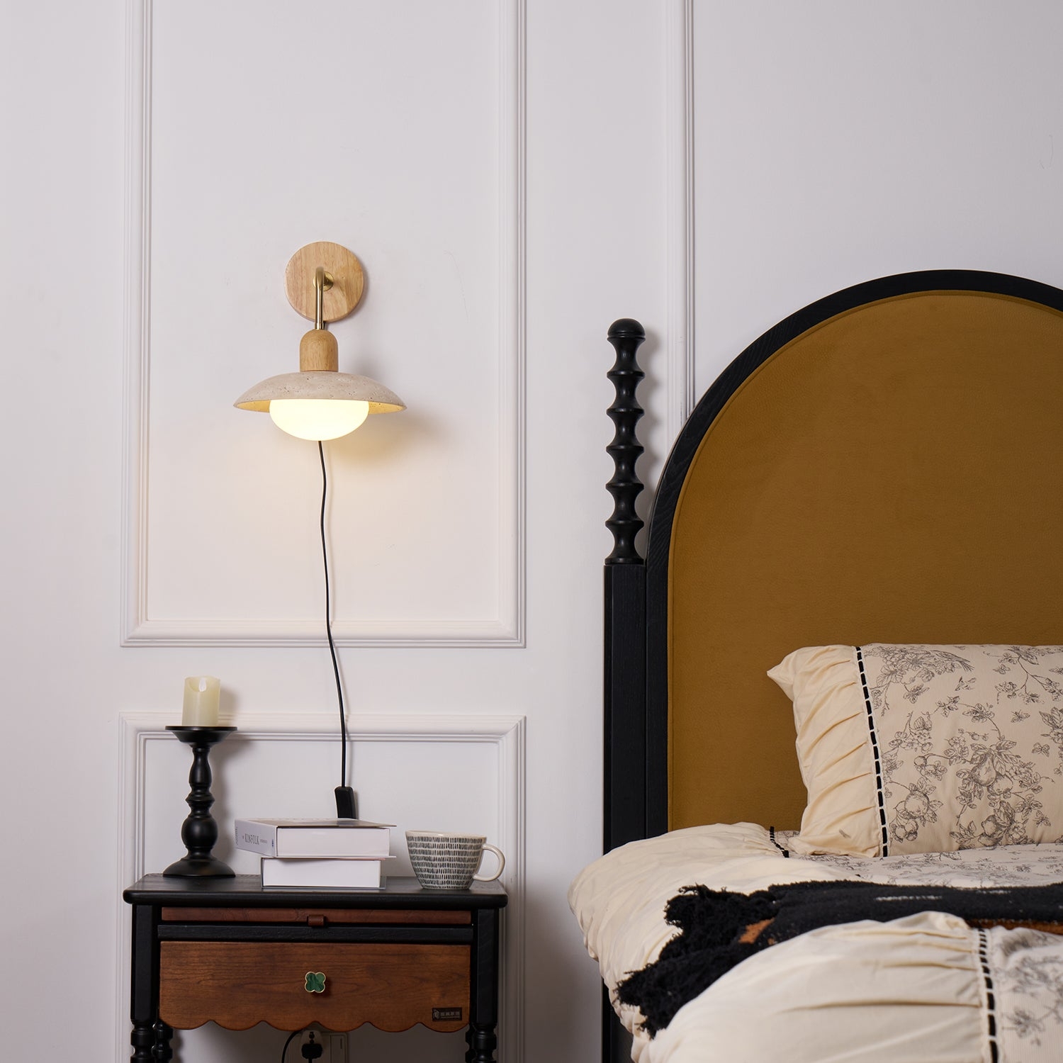 Carolia Plug In Wall Lamp D57