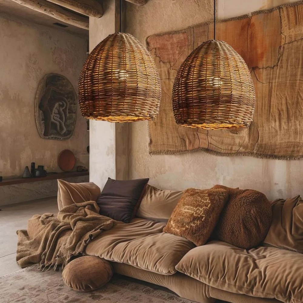 Suspended Quietness Japandi Pendant Lamp D827