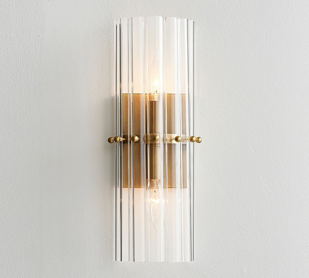 Lumora Elegant Crystal Wall Sconce - Modern Luxury Style Lamp for Hallway and Bedroom K1357