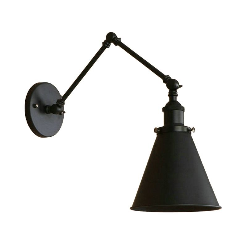 Industrial Style Adjustable Metal Wall Lamp K821