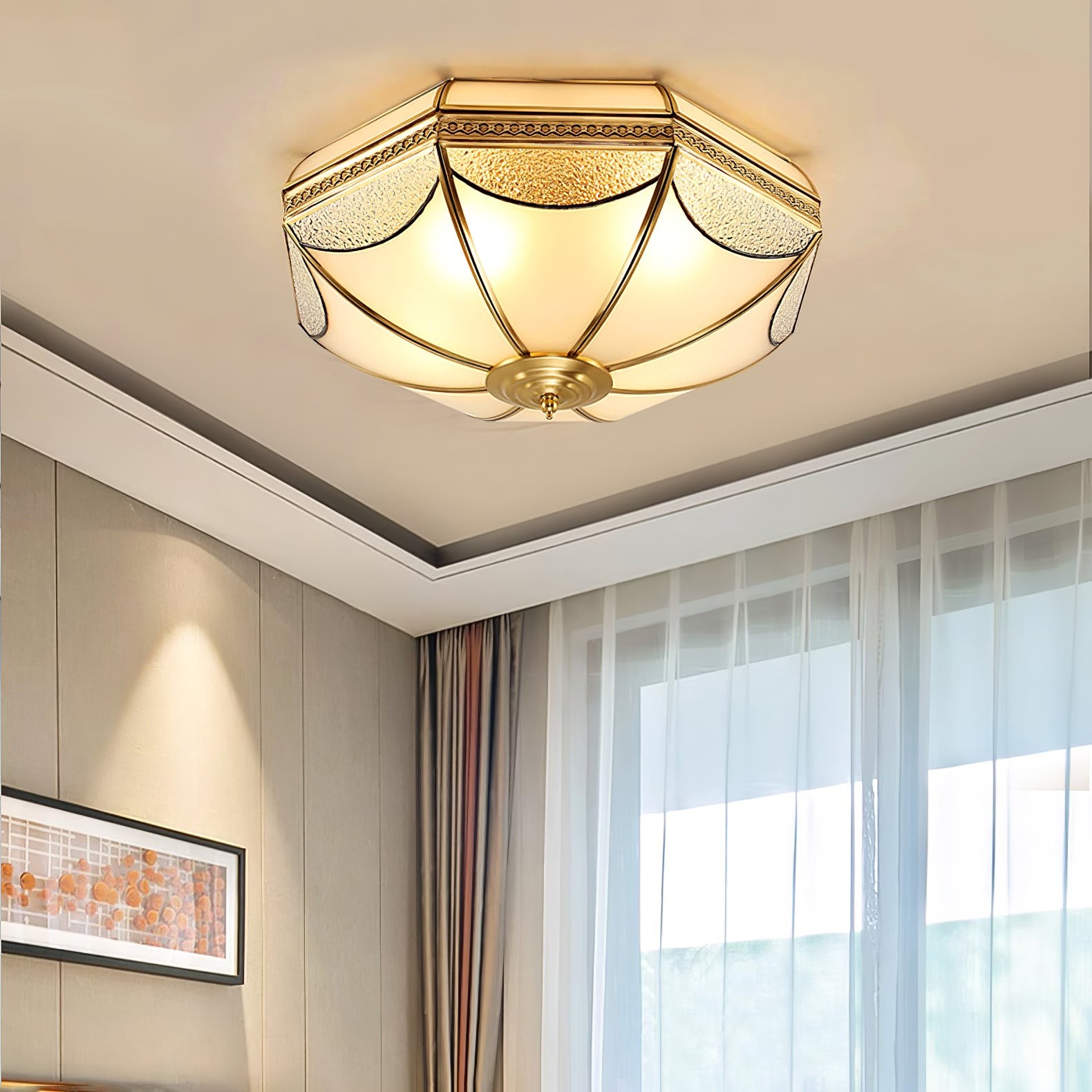 Warehouse Dome Shape Ceiling Lamp K765