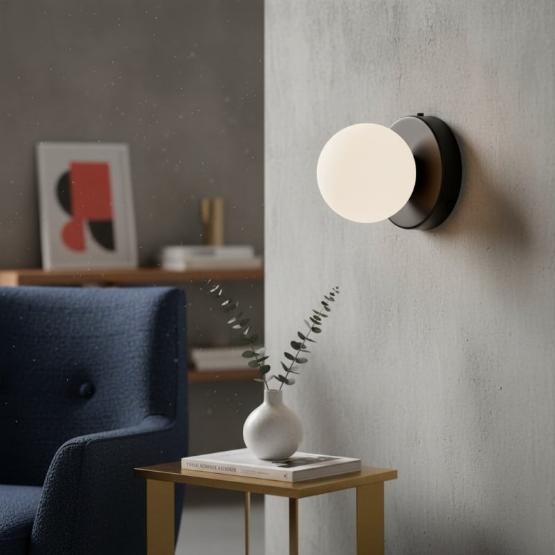 Nuevola Soft Sculptural Wall Light - Minimal Decorative for Living Room Bedroom K2105