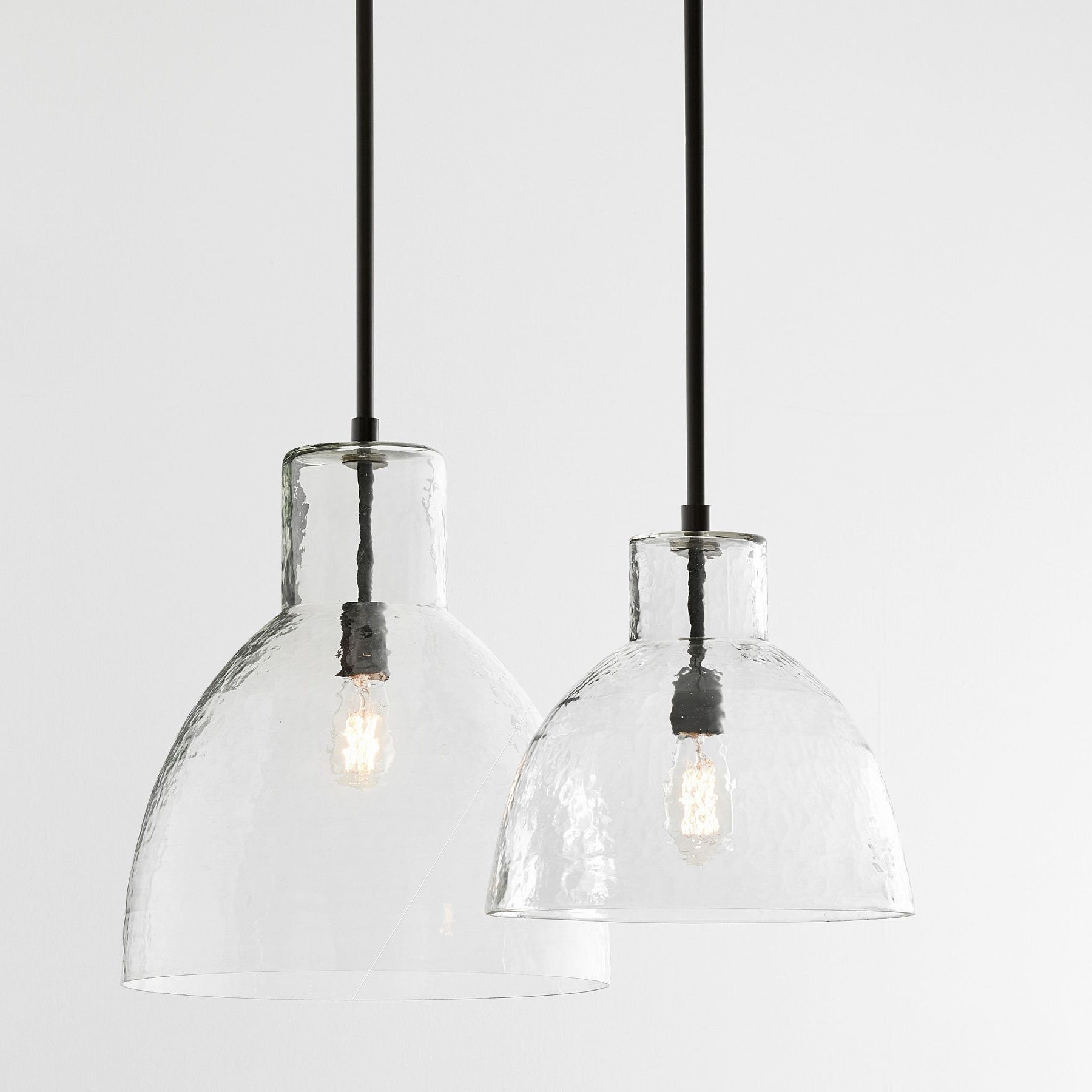 Glavira Modern Glass Pendant Light - Stylish Hanging Lamp for Dining Room K1313