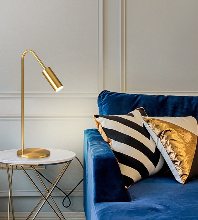Copper Light Luxury Table Lamp